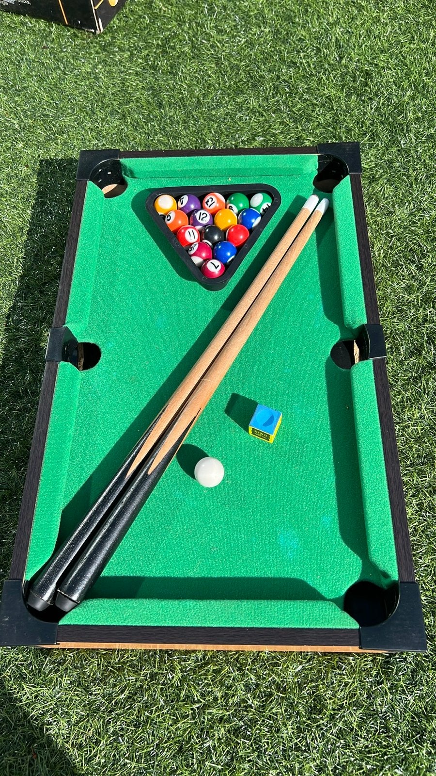 Mini Pooltafel met Accessoires - Zo goed als nieuw, Ophalen, Zo goed als nieuw, Pooltafel