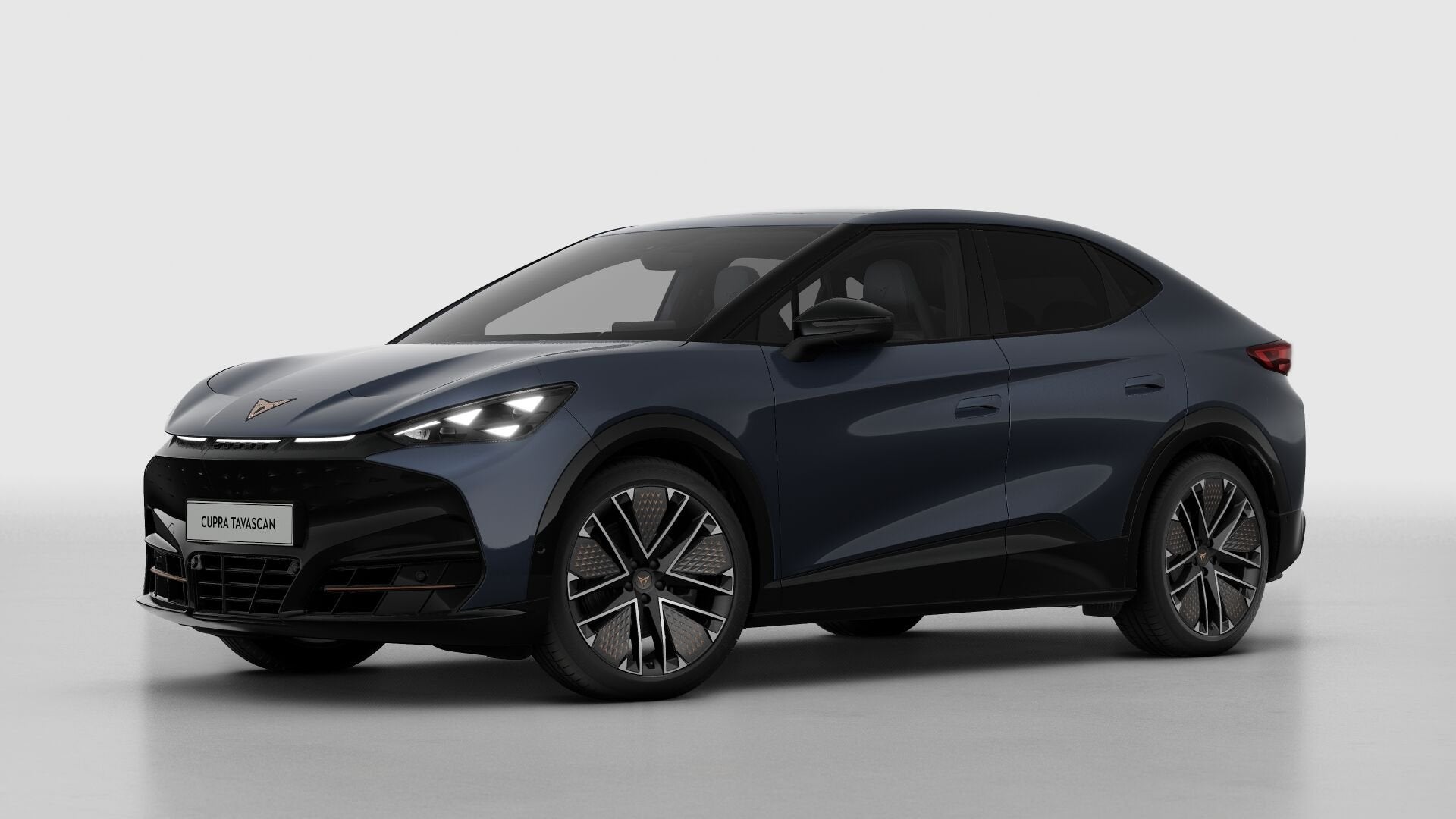 CUPRA Tavascan, Auto's, Cupra, 2241 kg, Euro 6, Blauw, SUV of Terreinwagen