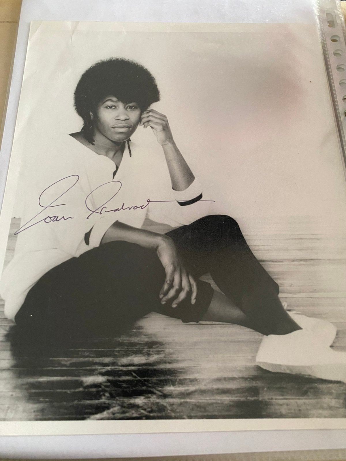 Filmster Handtekening joan armatrading, Ophalen of Verzenden, Zo goed als nieuw, Foto of Kaart