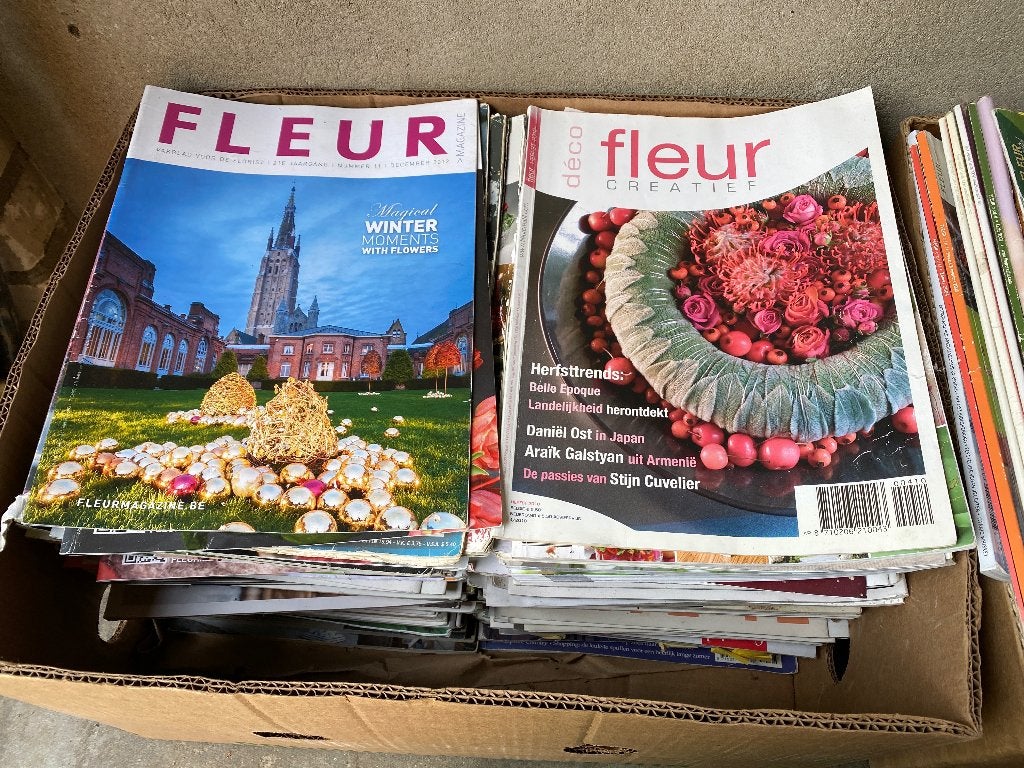 Tijdschriften Fleur, Groei & Bloei, Bloemschikken, Ophalen, Zo goed als nieuw, Tuinieren en Tuinplanten