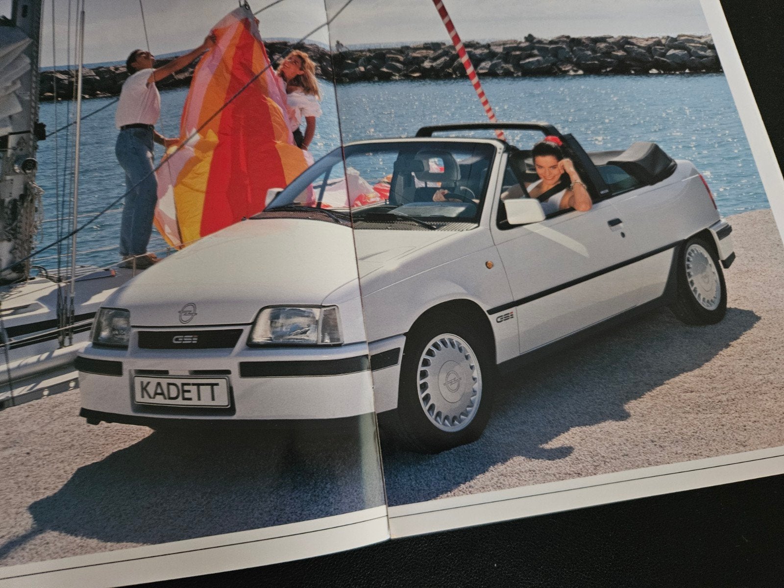 Brochure Opel Kadett Cabrio 1989, Ophalen of Verzenden, Zo goed als nieuw, Opel