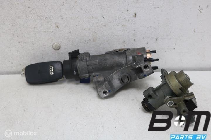 Contactslot achterklepslot en sleutel Audi A4 8H 4B0905851N, Gebruikt