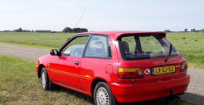Gezocht: Toyota Starlet P8 / GT Turbo spoiler, Ophalen, Gebruikt, Toyota