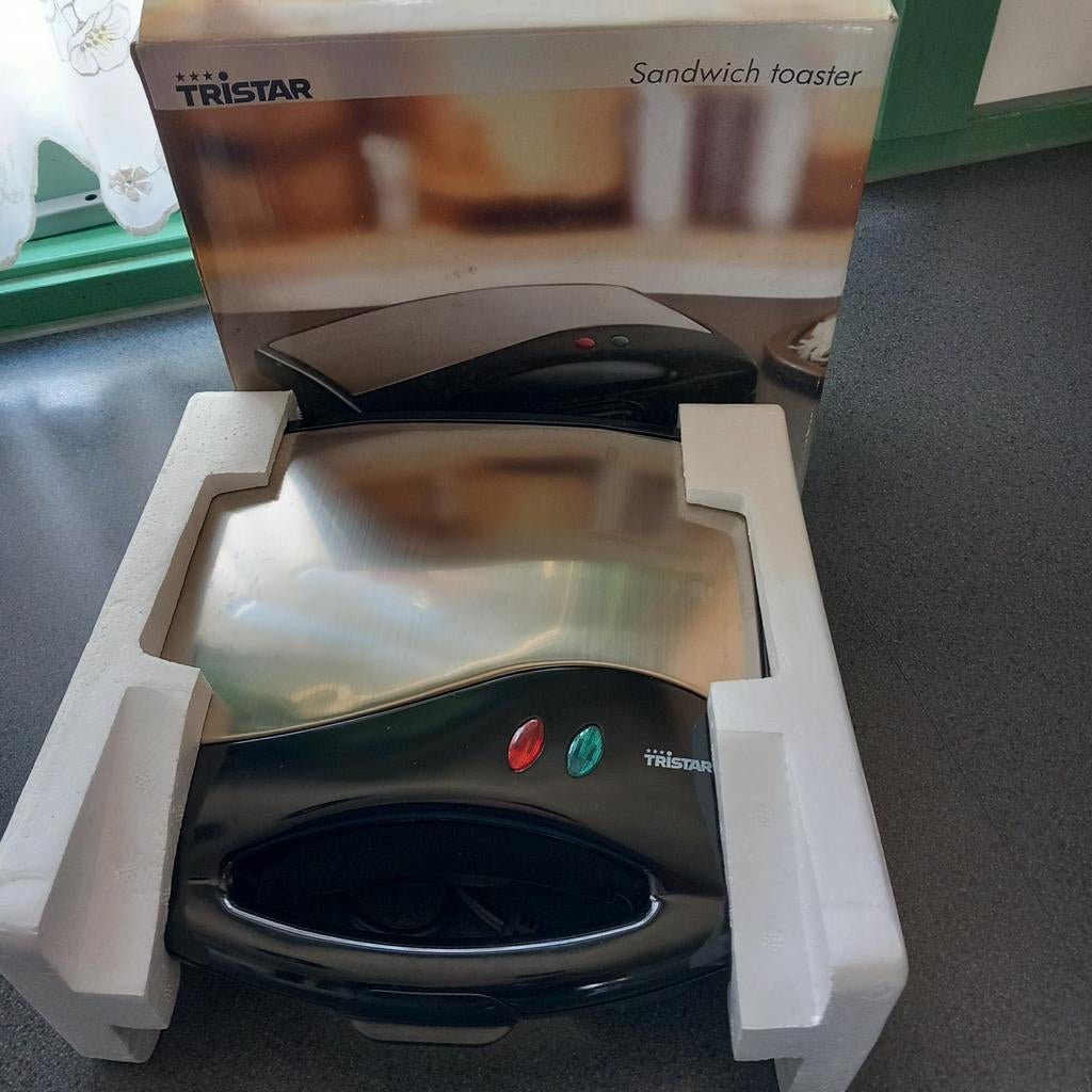 Tristar sandwich toaster, Witgoed en Apparatuur, Contactgrills, Ophalen of Verzenden, Nieuw