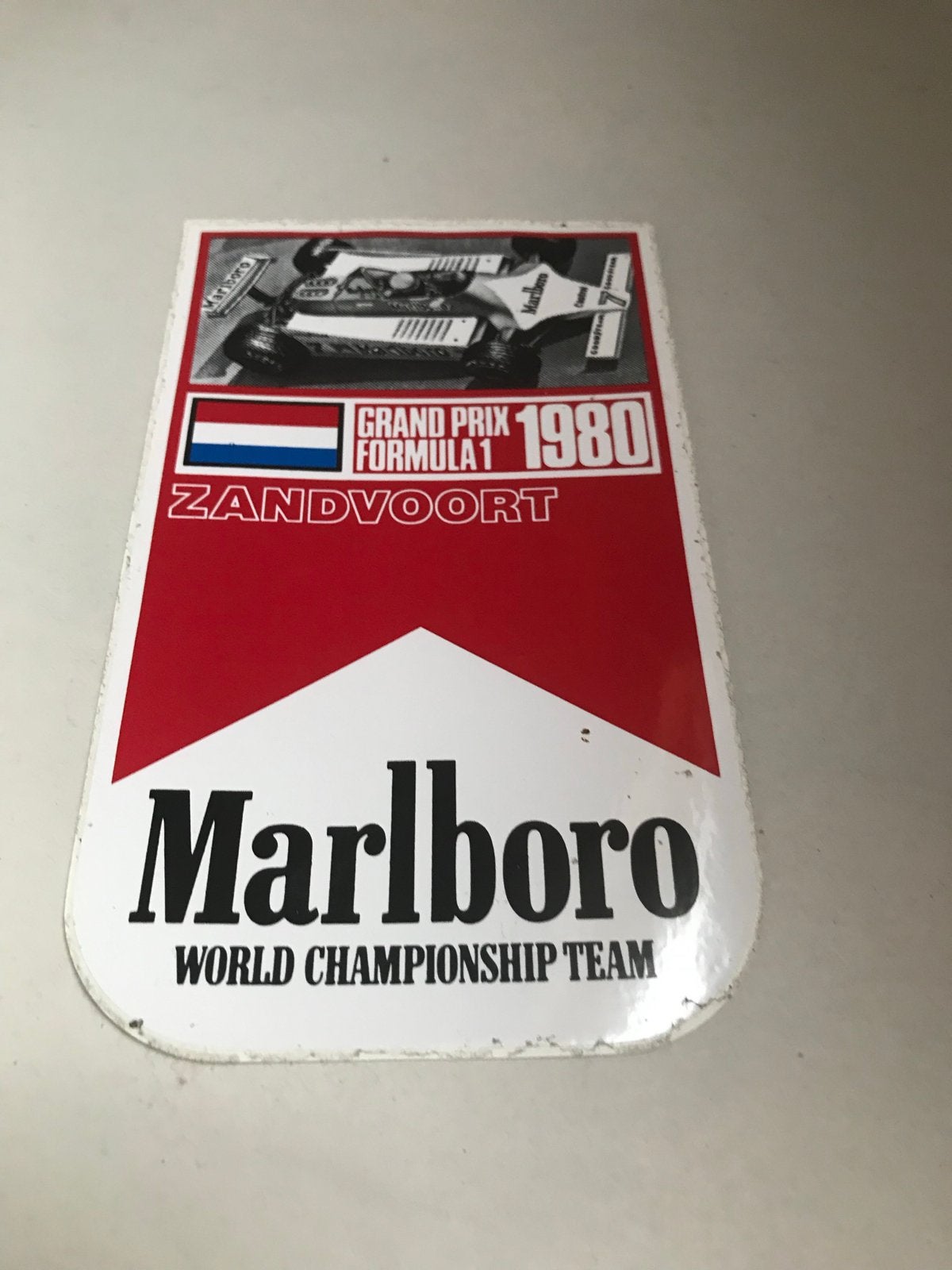 Marlboro Grand Prix Formule 1 Zandvoort Stikers, Ophalen of Verzenden, Nieuw, Formule 1