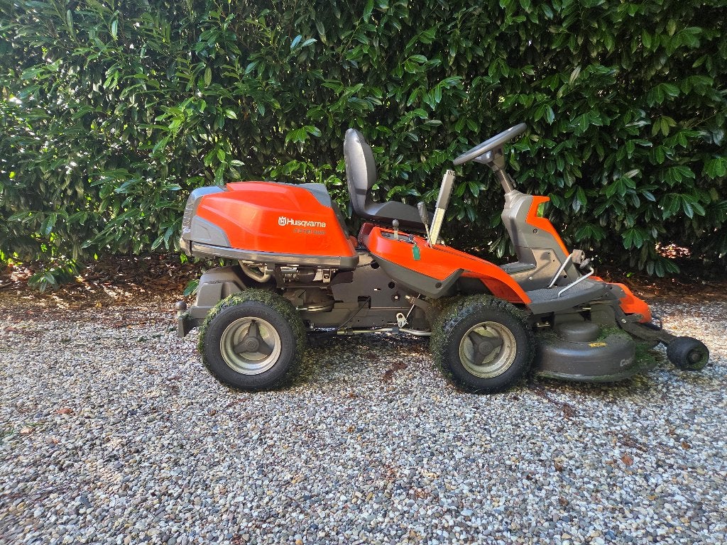 husqvarna zitmaaier r216t awd, Ophalen, Gebruikt, Mulchfunctie, 90 tot 120 cm