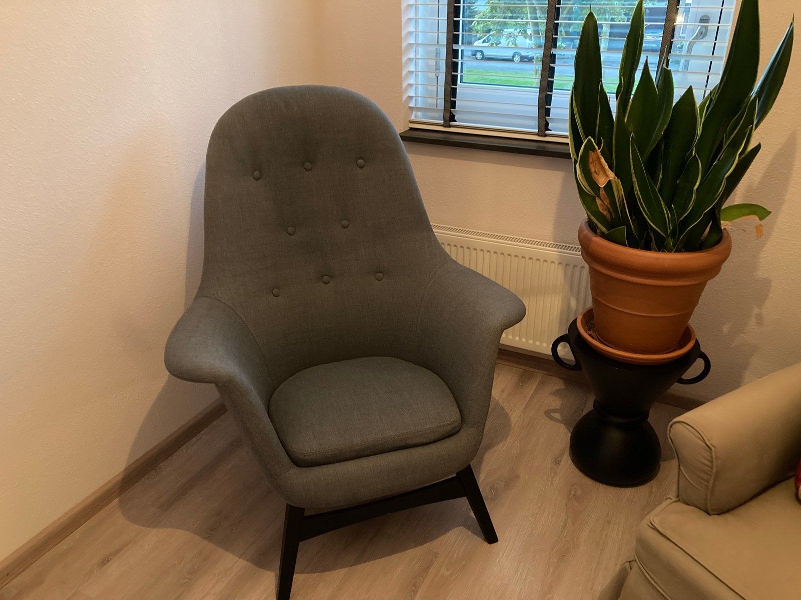 IKEA GISTAD fauteuil - niet meer in collectie, Ophalen, Modern klassiek, 75 tot 100 cm, Zo goed als nieuw