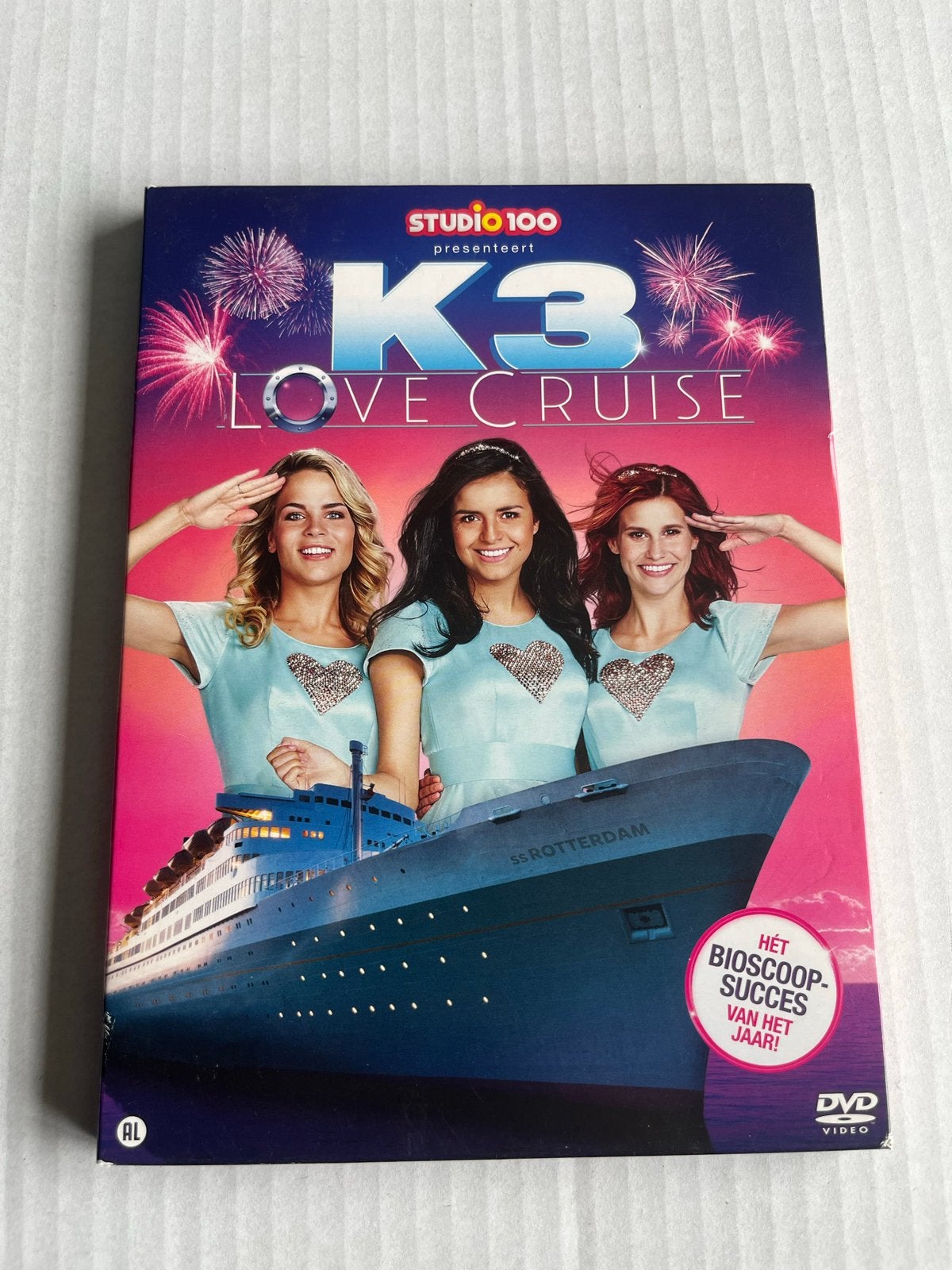 K3 Love Cruise DVD, Cd's en Dvd's, Alle leeftijden, Familie, Film, Gebruikt