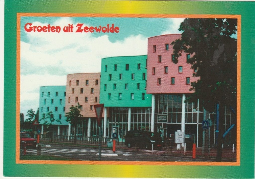 ZEEWOLDE Centrum Groeten, Verzenden, 1980 tot heden, Gelopen, Flevoland
