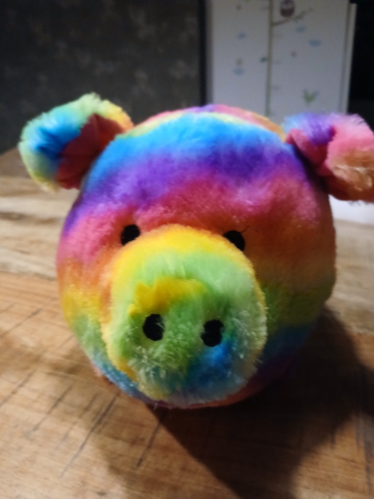 Regenboog Varkentje Knuffel - Zacht en Kleurrijk, Ophalen of Verzenden