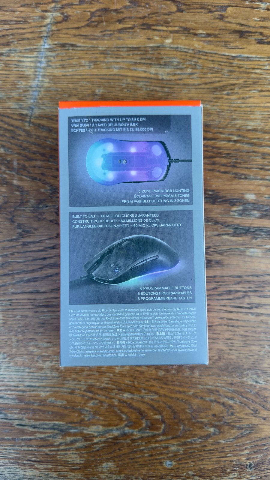 Zo goed als nieuwe SteelSeries Rival 3 Gaming Muis (Doos), Muis, Gaming muis, Ophalen of Verzenden, Zo goed als nieuw