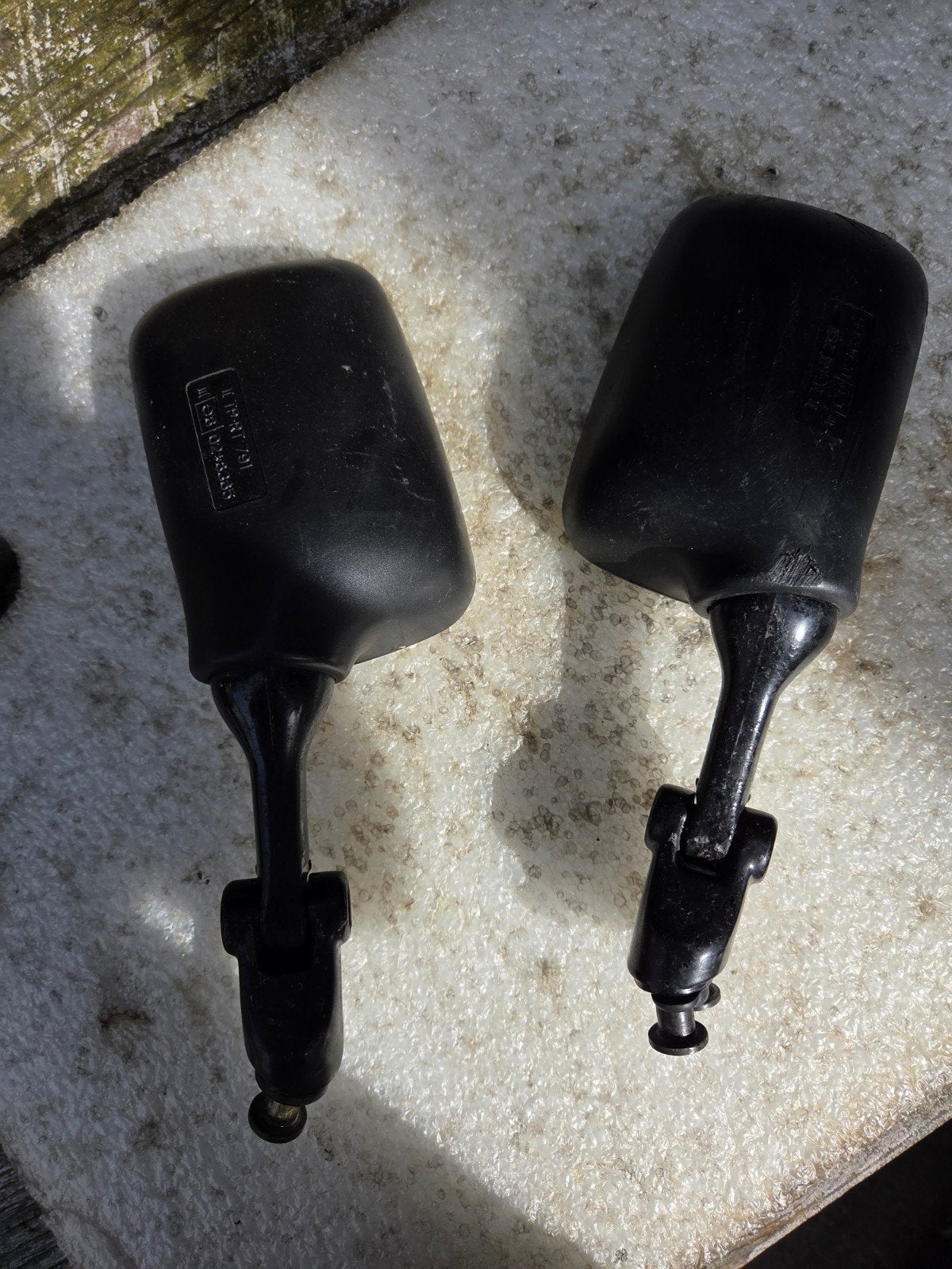 Set spiegels Suzuki gsxr SRAD, Motoren, Ophalen of Verzenden, Gebruikt