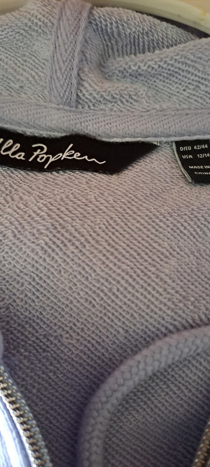 Sweatjurk van Ulla Popken mt 42/44, Verzenden, Jurk, Paars, Ulla Popken