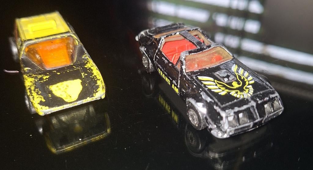 2x matchbox bespeeld/restauratie objecten, Ophalen of Verzenden, Gebruikt, Auto