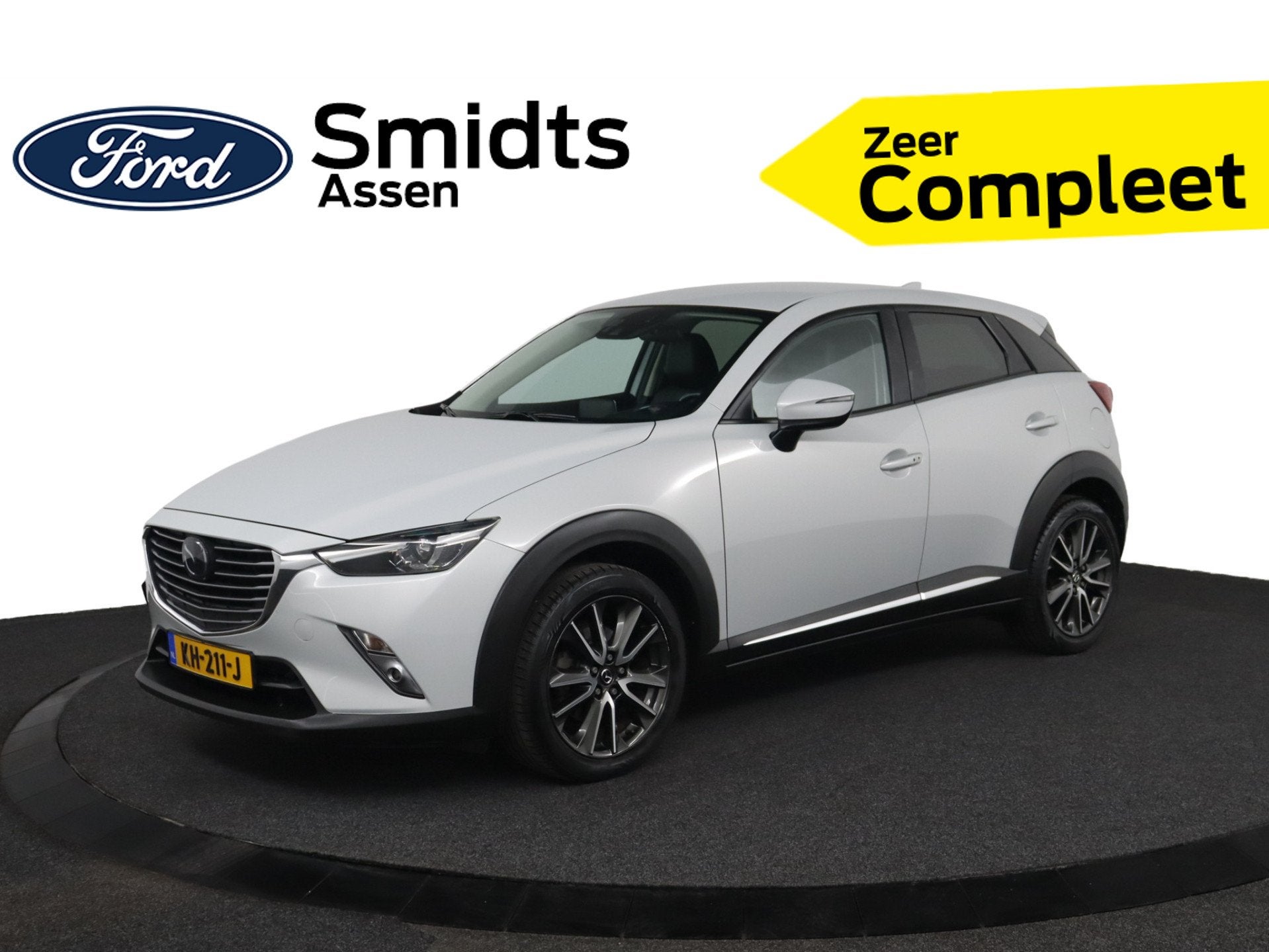 Mazda CX-3 2.0 SkyActiv-G 120 GT-M | Leder | Stoelverwarming, Auto's, Mazda, 1998 cc, 4 cilinders, Automatische klimaatregeling