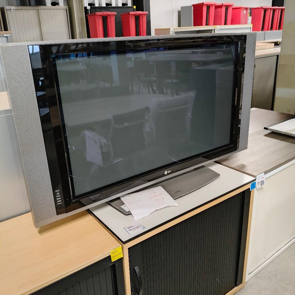 LG 42px4r-za plasma display panel scherm / monitor, Ophalen, Gebruikt, 50 Hz, 40 tot 60 cm