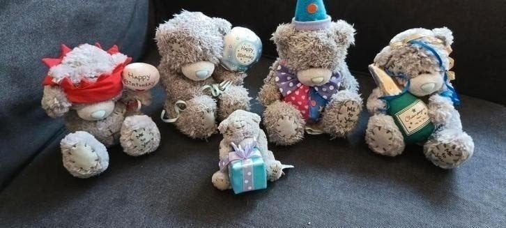 Me to you beer beren feest verjaardag kado, Verzamelen, Beren en Cherished Teddies, Ophalen of Verzenden, Zo goed als nieuw, Stoffen beer