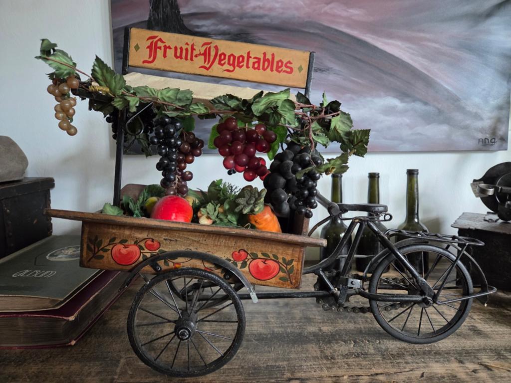 decoratieve bakfiets 64cm breed en 47cm hoog, Ophalen of Verzenden