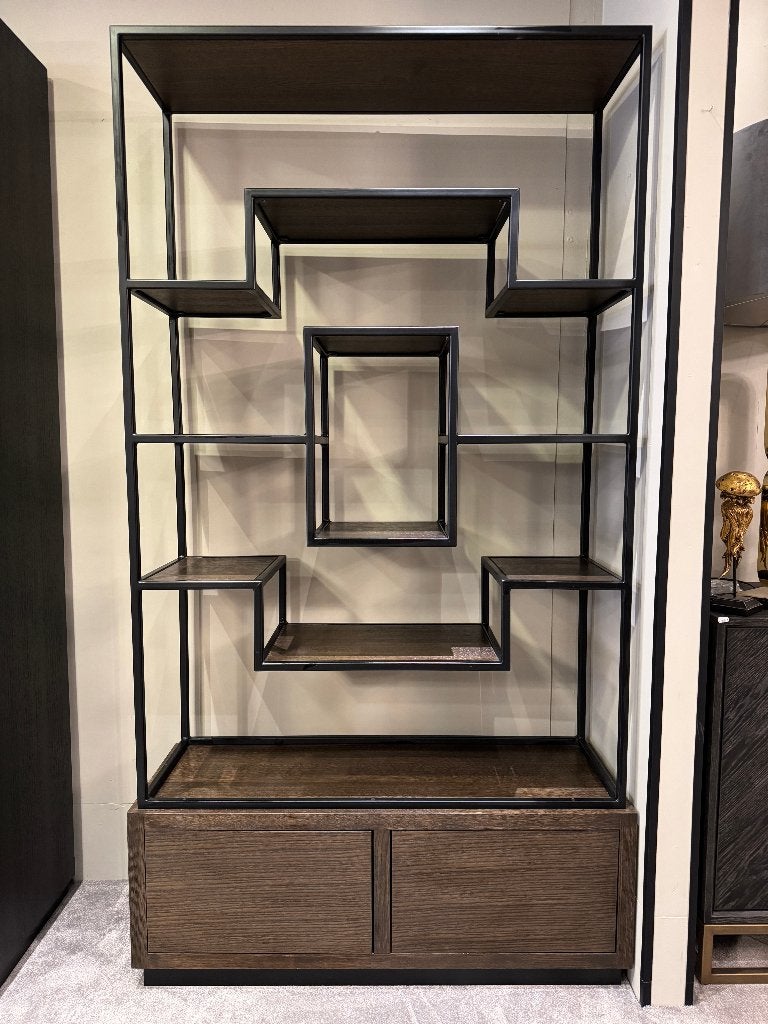 Wandkast Bonvoy brown Richmond Interiors, Ophalen, 200 cm of meer, Nieuw, Minder dan 150 cm