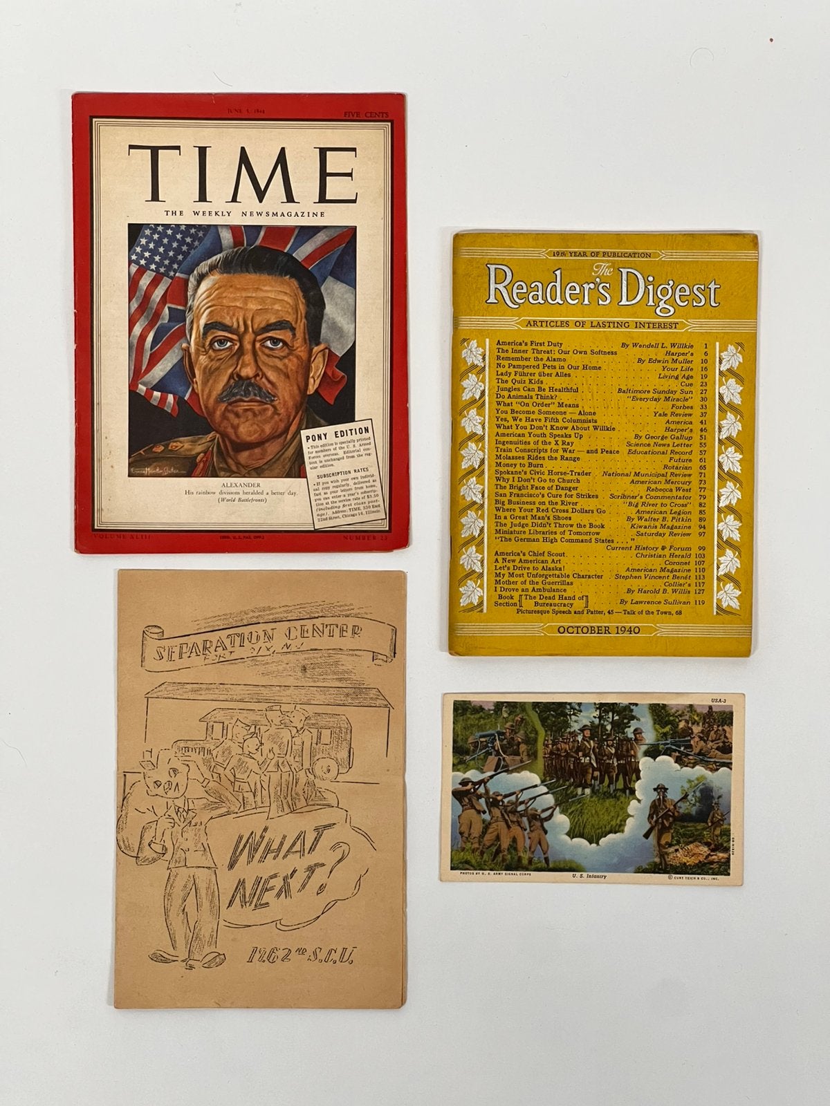 US WWII documenten lot, Ophalen of Verzenden, Amerika