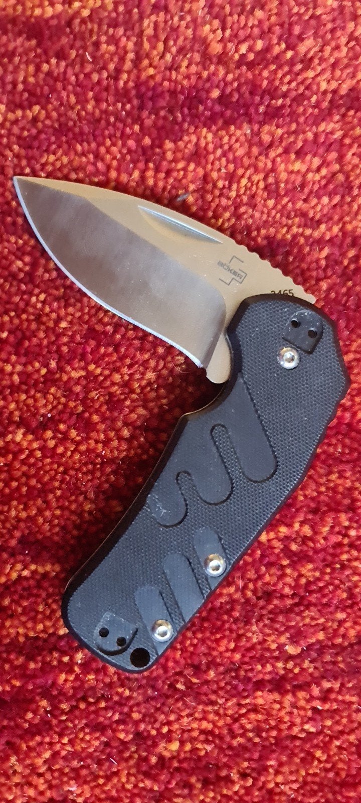 Böker Plus Subcom F zakmes - Compact en robuust, Ophalen of Verzenden, Zo goed als nieuw, Snijgereedschap, Overige merken