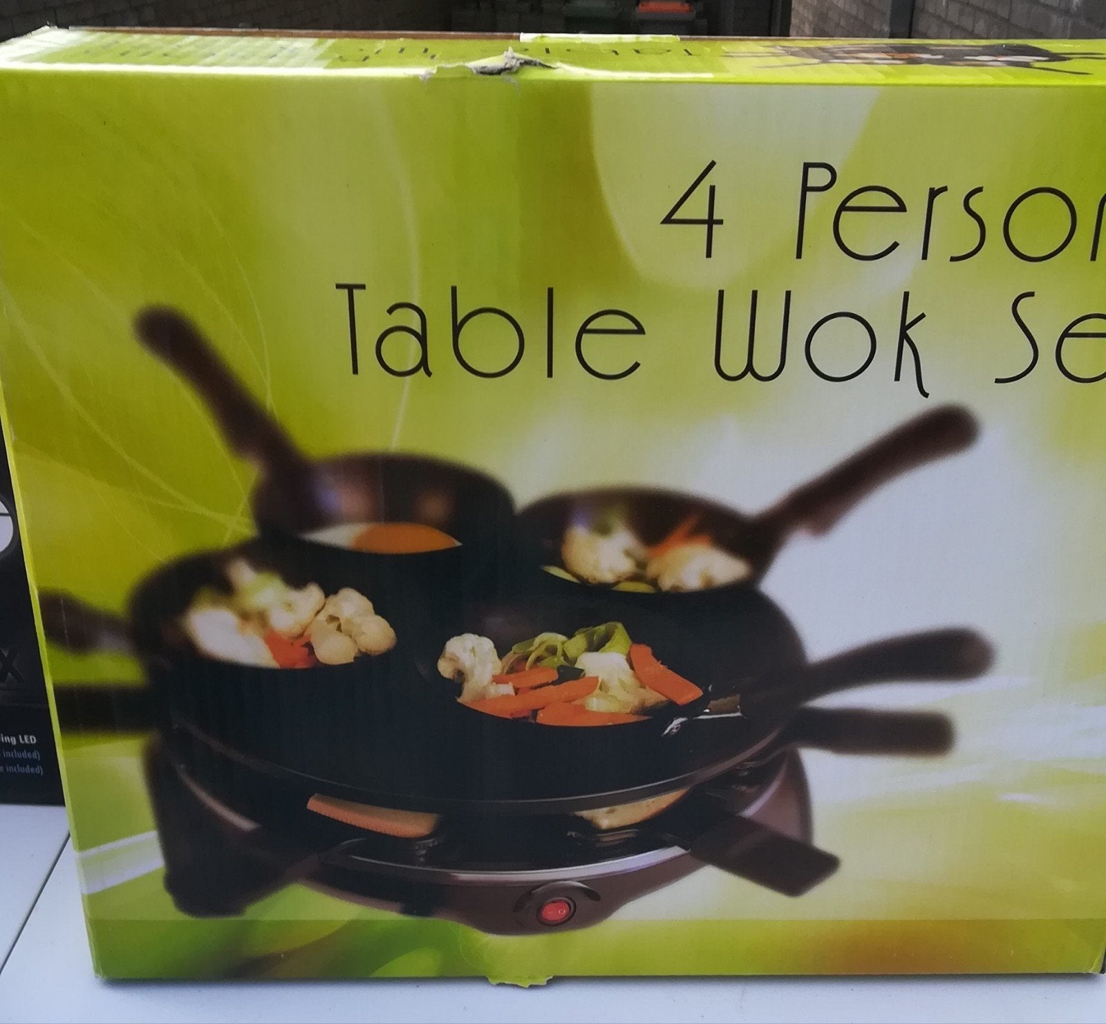 Wok set voor 4 personen., Ophalen, Nieuw, 4 t/m 7 personen