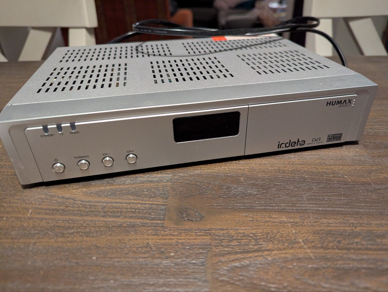 Humax IR-FOX C digitale kabel ontvanger en afstandsbediening, Ophalen, Decoder