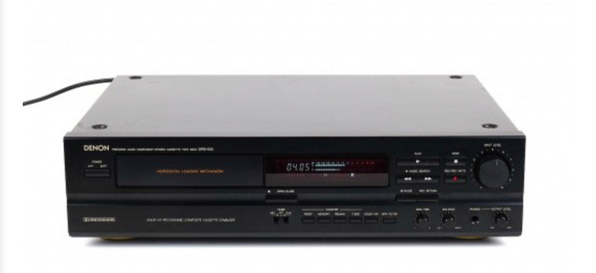 Denon DRS-610 Cassettedeck, Ophalen of Verzenden, Enkel, Denon, Tiptoetsen