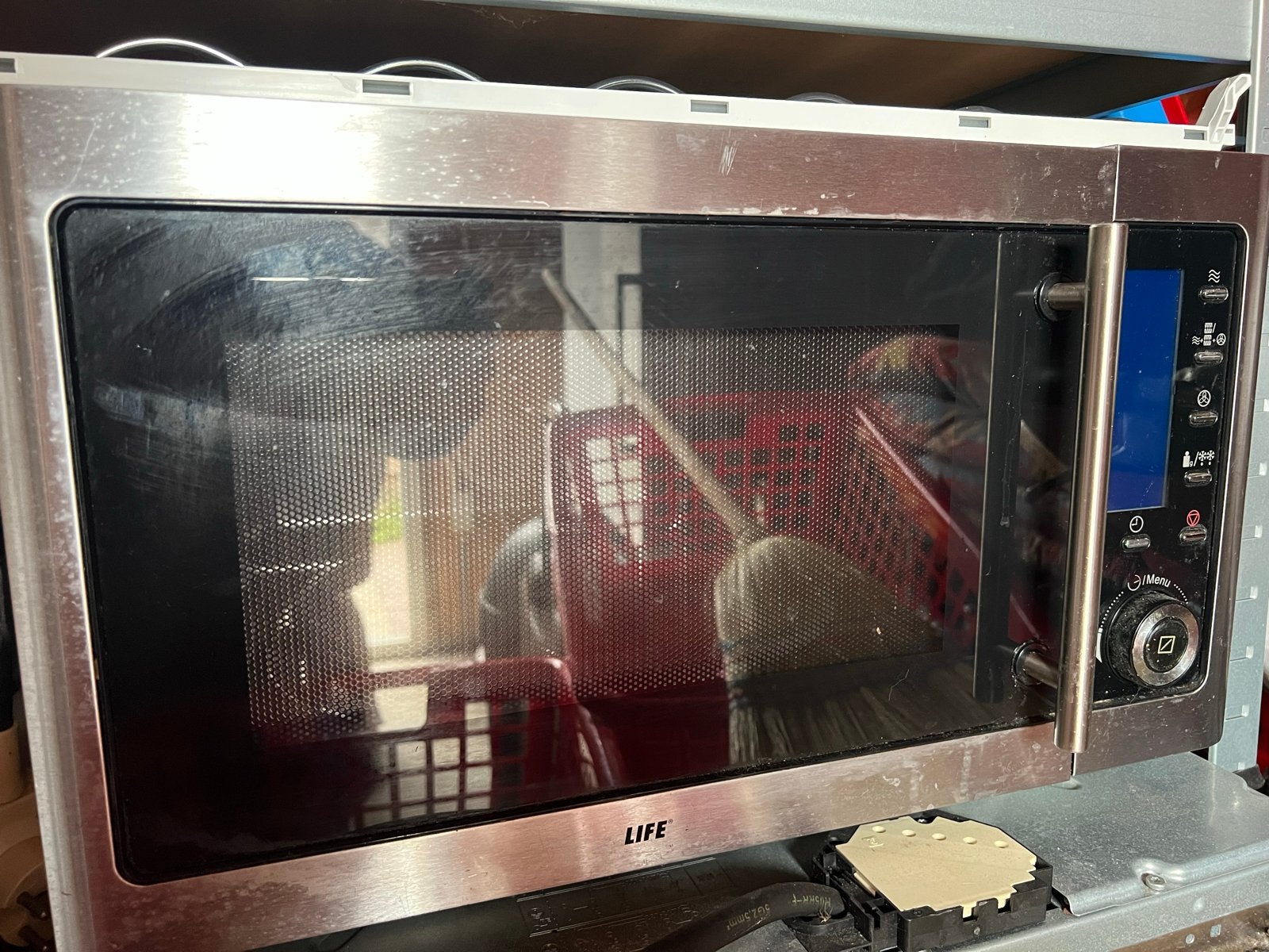 Zilverkleurig magnetron, Ophalen, Minder dan 45 cm, Draaiplateau, Vrijstaand