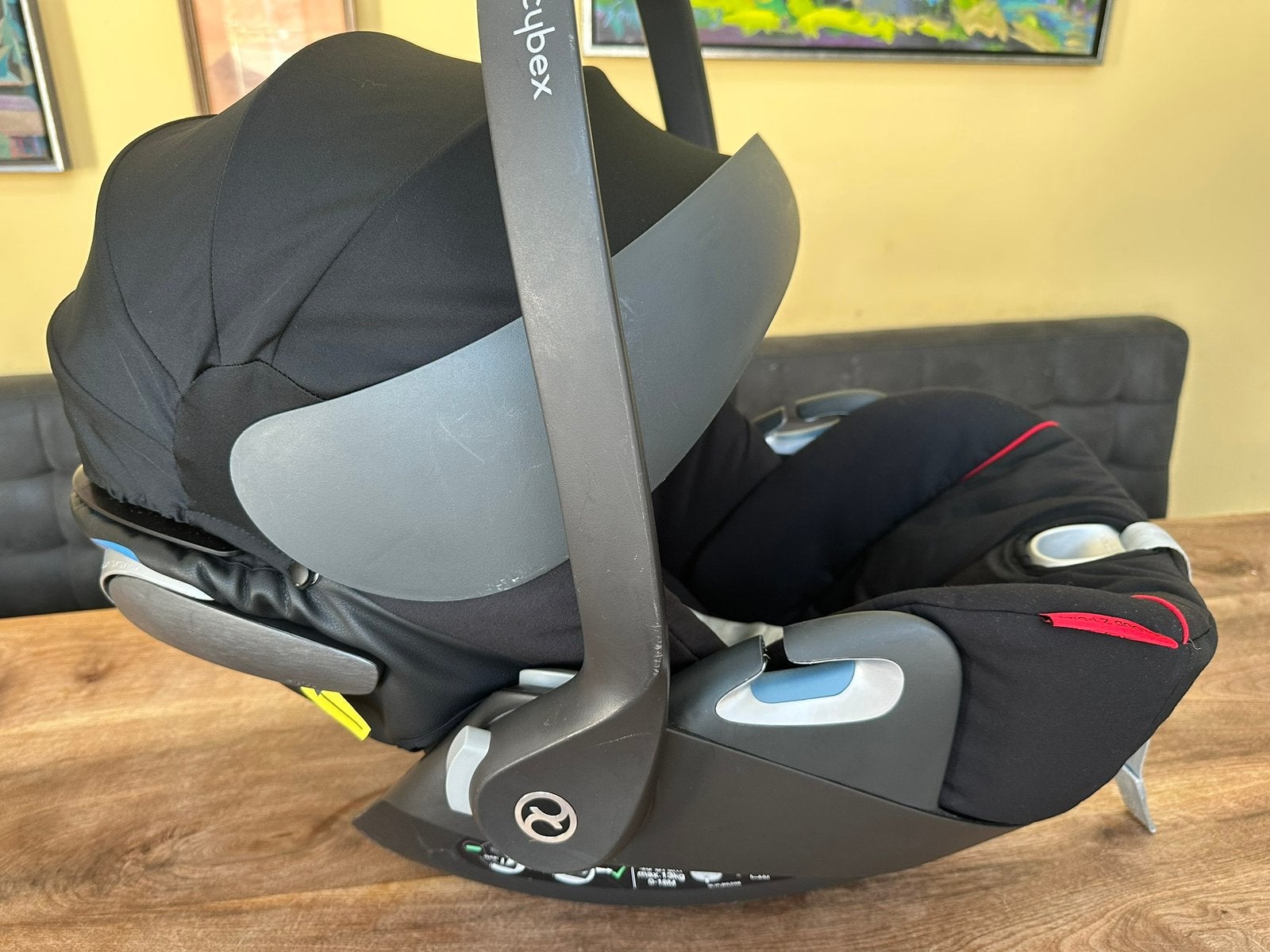 Cybex Cloud Z/T i-size met draaibare base, Zo goed als nieuw, Isofix, 0 t/m 13 kg, Ophalen