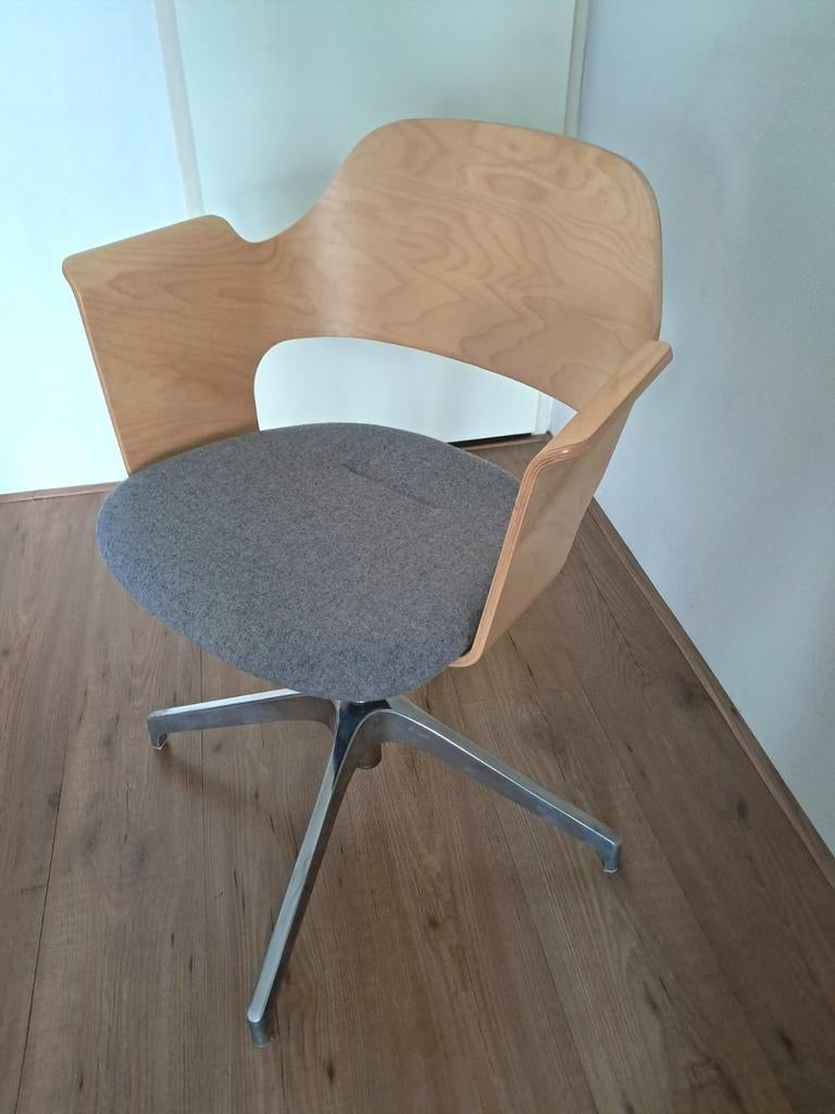 Bureau stoel, Ophalen, Zo goed als nieuw, Grijs