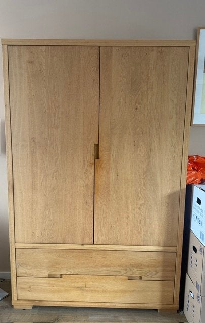 Kast, Huis en Inrichting, Ophalen, Eikenhout, Zo goed als nieuw, 150 tot 200 cm