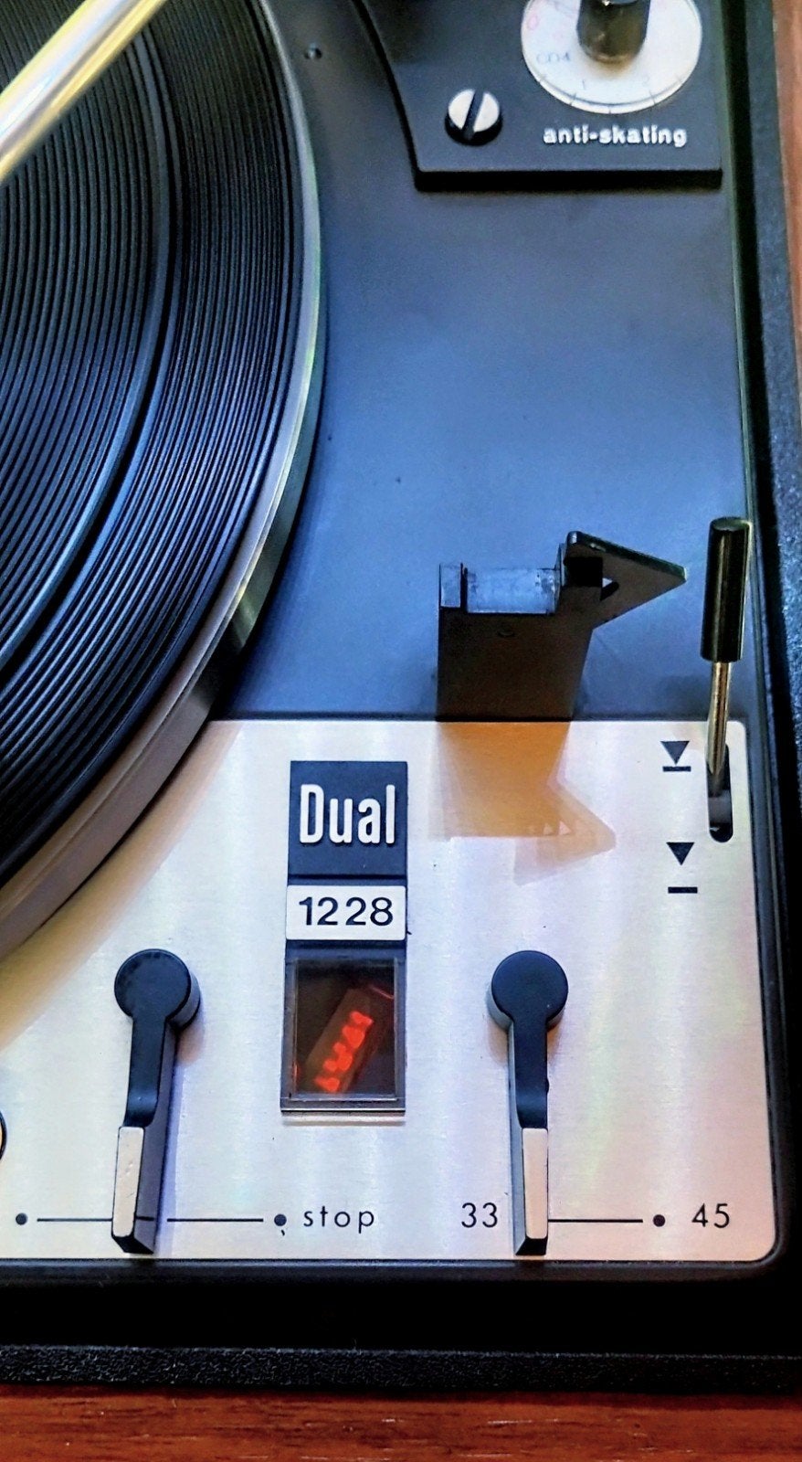 DUAL 1228 Schitterende staat, Volledig Geserviced, Audio, Tv en Foto, Platenspelers, Ophalen, Dual