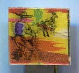 Cowboy vangt paard Reflexa - Nürnberg speldje( T_172 ), Verzamelen, Speldjes, Pins en Buttons, Verzenden, Nieuw, Figuurtje, Speldje of Pin