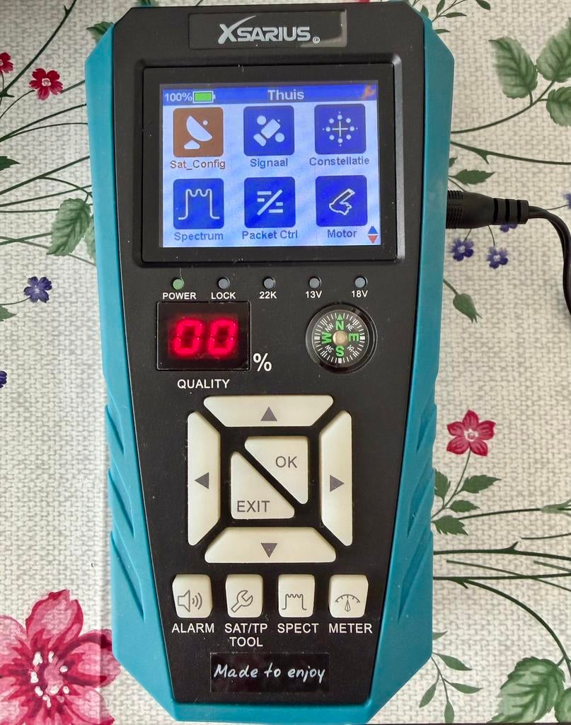 Xsarius satmeter - HD Easy PRO ultra/schotelatenne richten, Ophalen of Verzenden, Zo goed als nieuw, Overige merken