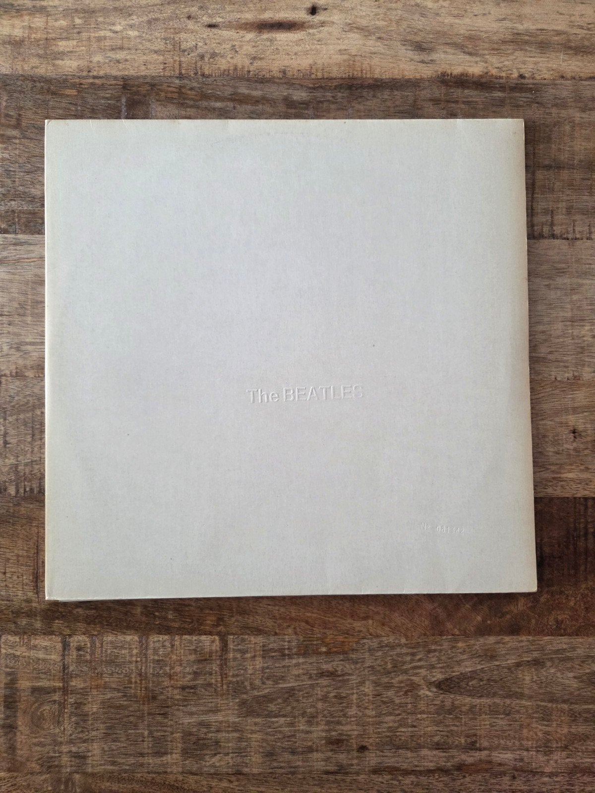 Dubbel lp the beatles white album incl foto's en poster, Ophalen of Verzenden
