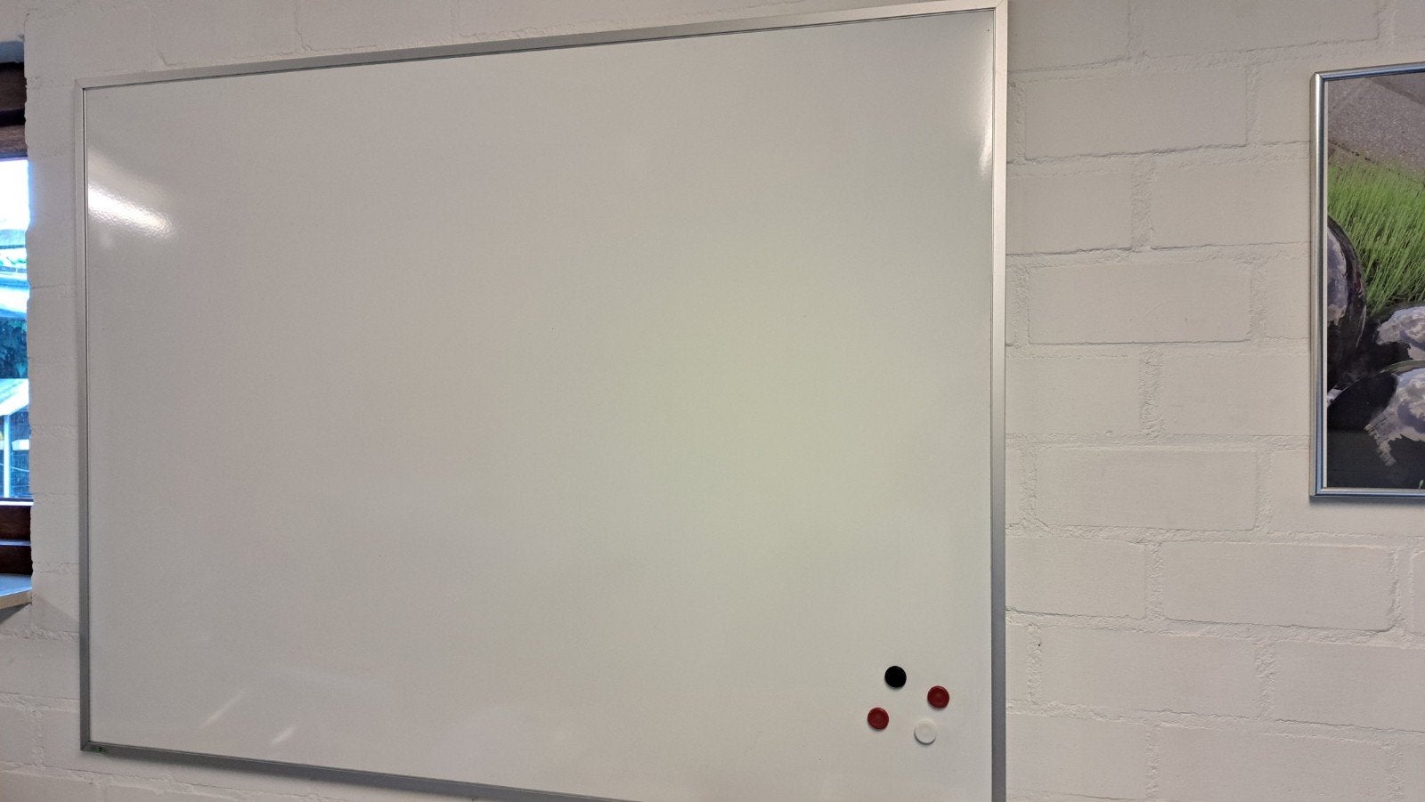magnetisch white board, Ophalen