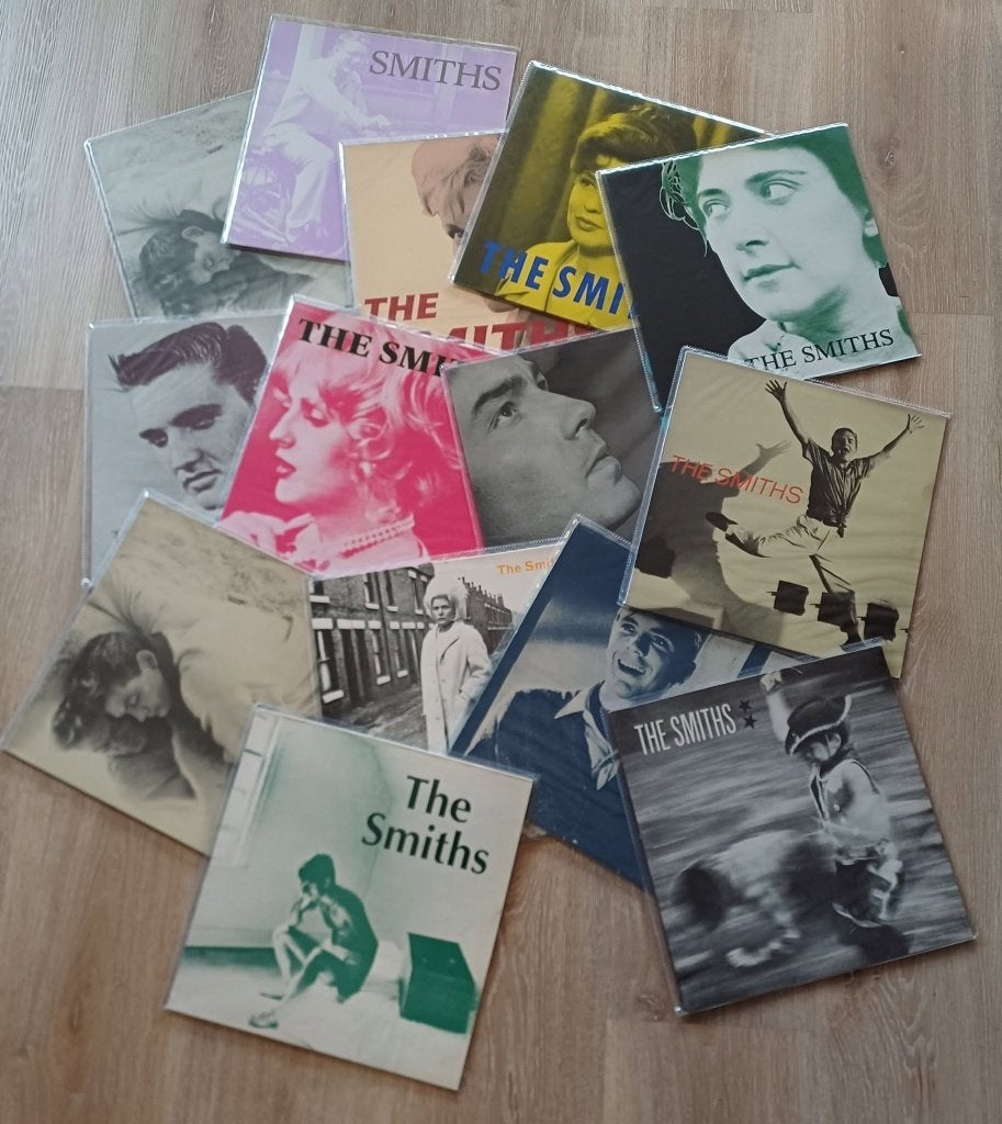 14 x 12" vinyl single/E.P. The Smiths, Gebruikt, Ophalen of Verzenden, Beschermende buitenhoes, Overige typen