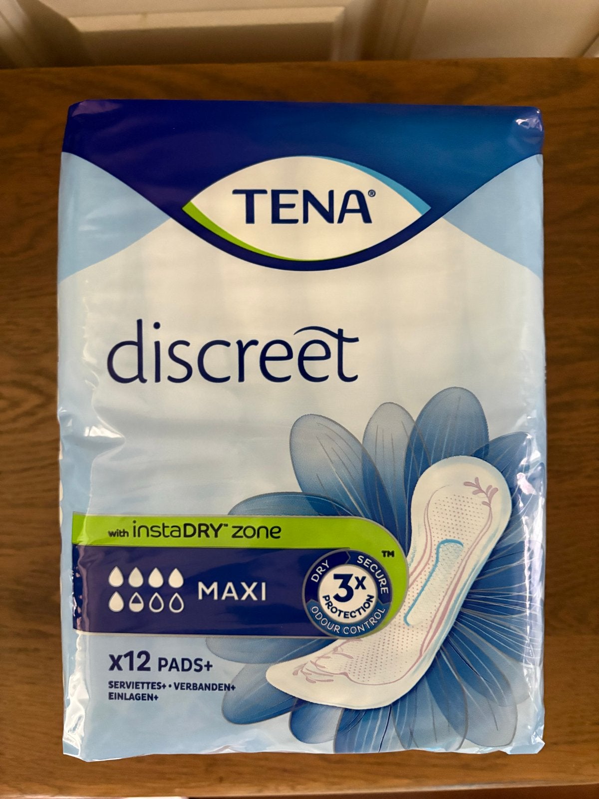 TENA Discreet Maxi Incontinentieverband - 12 stuks, Ophalen of Verzenden, Nieuw
