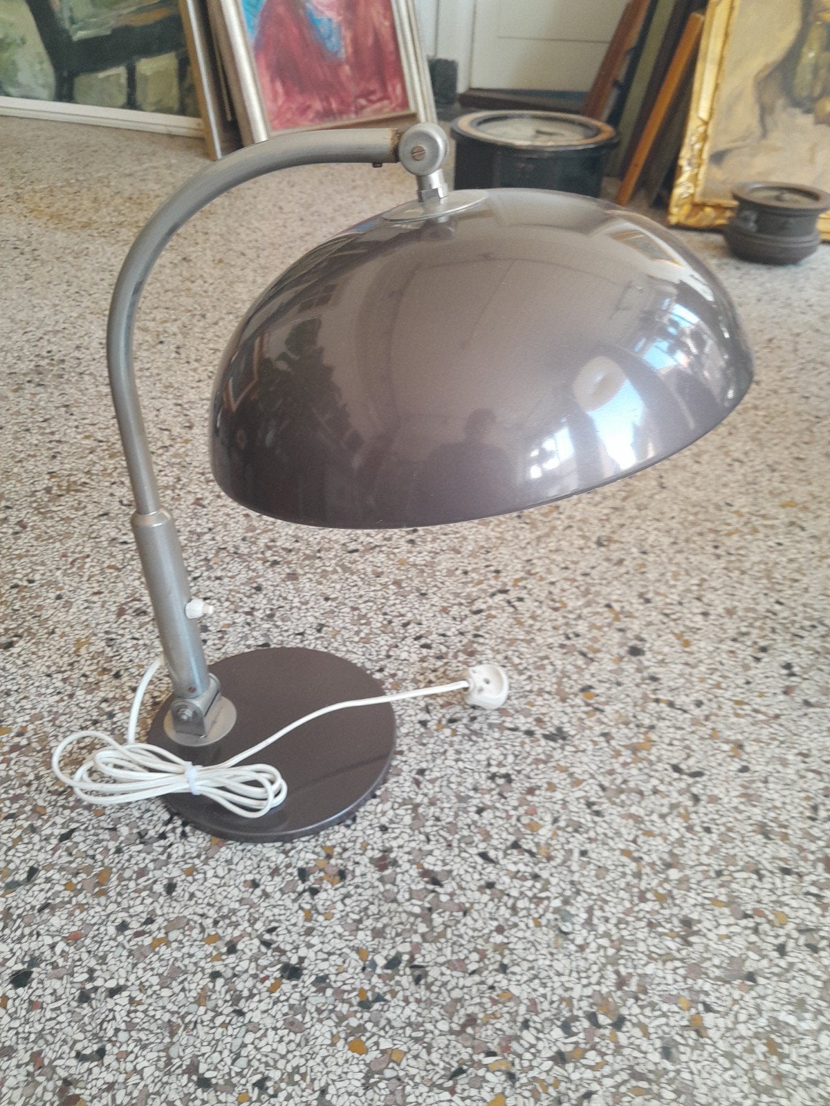 Hala bureaulamp., Huis en Inrichting, Lampen | Vloerlampen, Ophalen of Verzenden, Zo goed als nieuw, Minder dan 100 cm