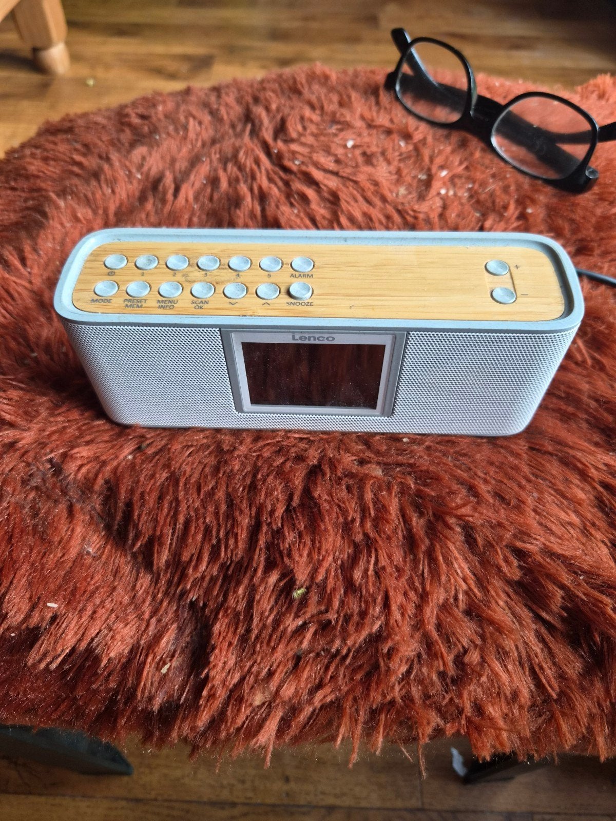 Lenco DAB+pdr046gy  FM Radio met Bluetooth, Audio, Tv en Foto, Ophalen, Gebruikt, Radio