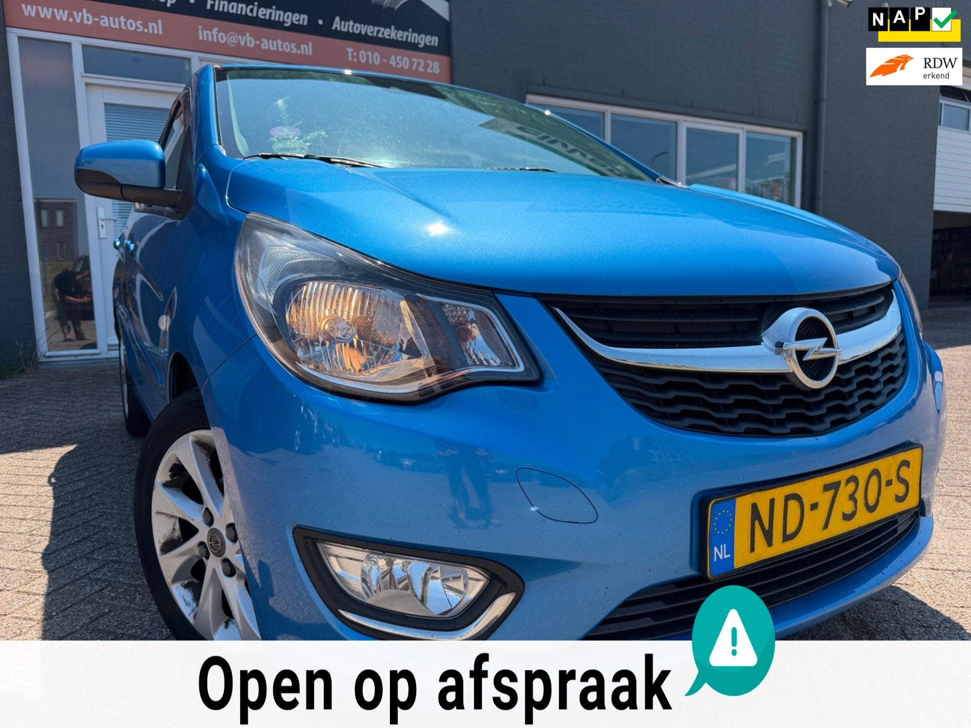 Opel KARL 1.0 ecoFLEX Innovation van 2de Eig met parkeersens, Auto's, Voorwielaandrijving, 839 kg, Gebruikt, Automatische klimaatregeling