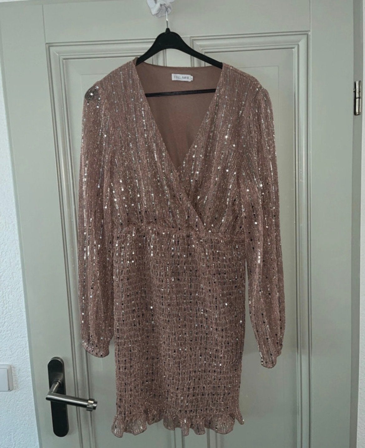 Eight Paris pailletten jurk maat L, Kleding | Dames, Maat 42/44 (L), Ophalen of Verzenden, Zo goed als nieuw, Roze