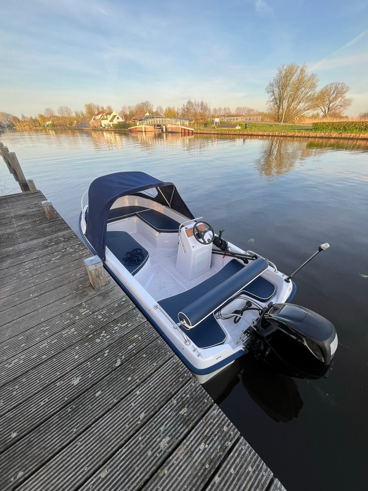 Poseidon 435 met Mercury 30 PK 4-takt + Pega kanteltrailer, Ophalen, Gebruikt, Overige merken
