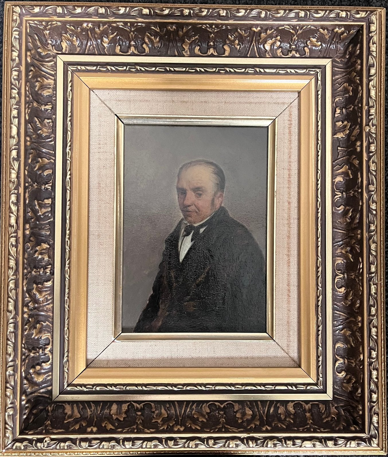 Portret van een man door Florent Willems (1823-1905), Antiek en Kunst, Ophalen of Verzenden