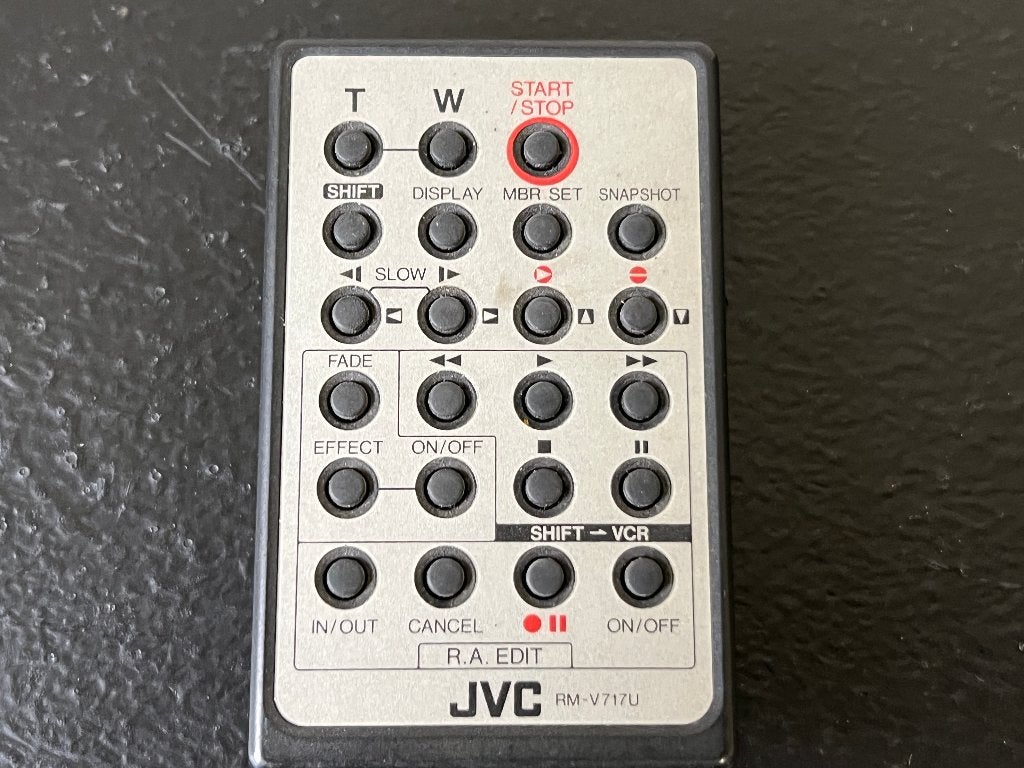 JVC Rm V717u afstandbediening voor GR D91, Ophalen, Gebruikt, Origineel