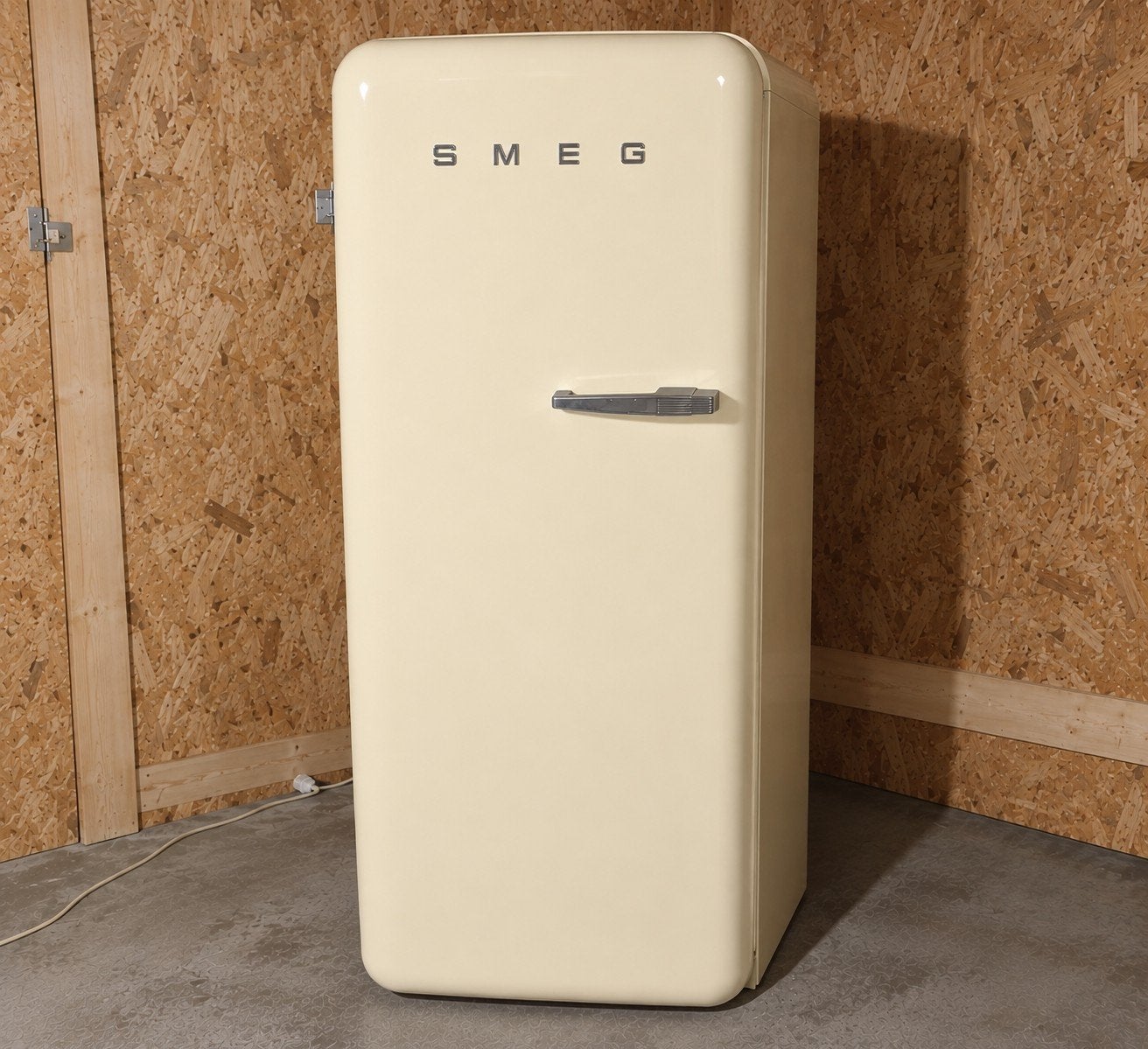 Smeg Koelkast - Crème Retro Design met Vriesvak, Ophalen