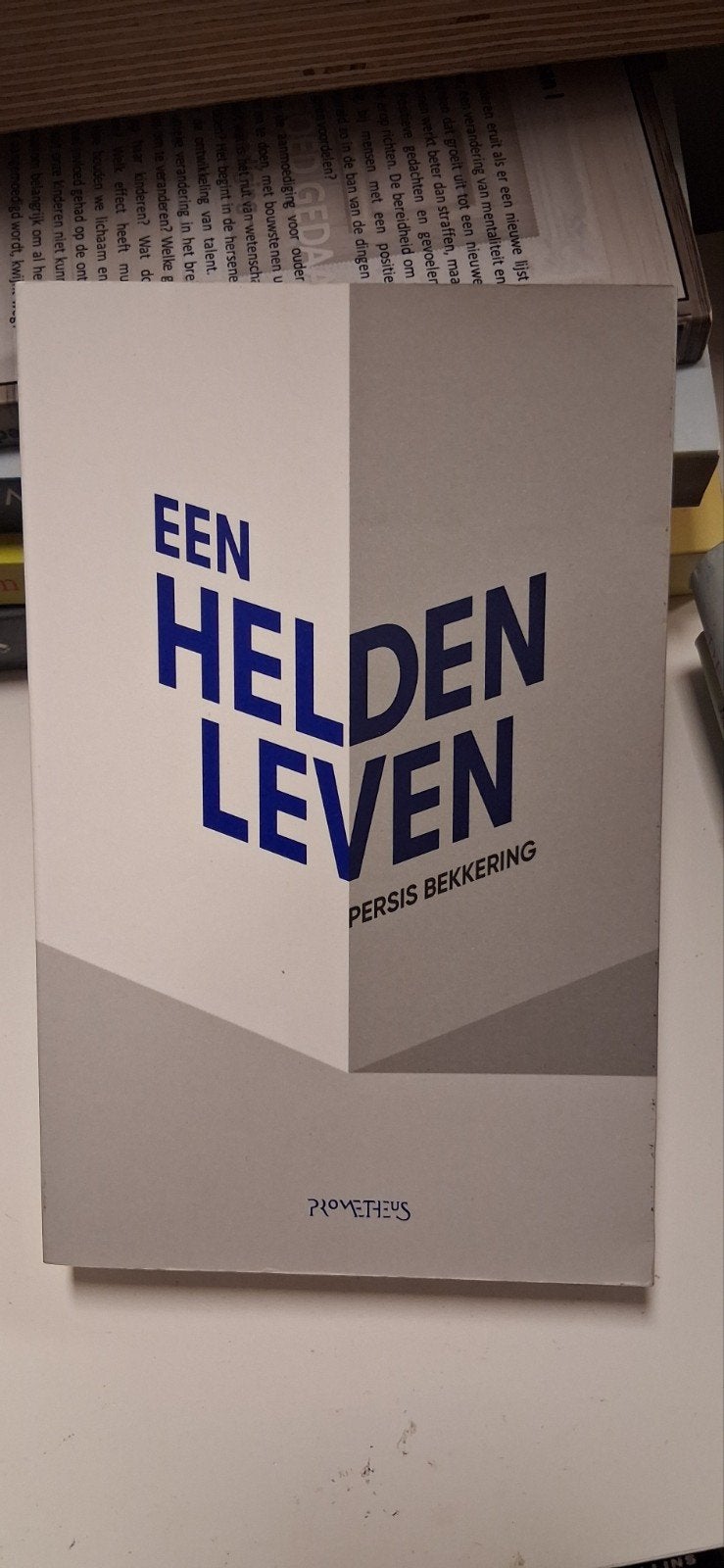 Een Heldenleven - Persis Bekkering (Roman), Ophalen of Verzenden, Zo goed als nieuw, Persis Bekkering