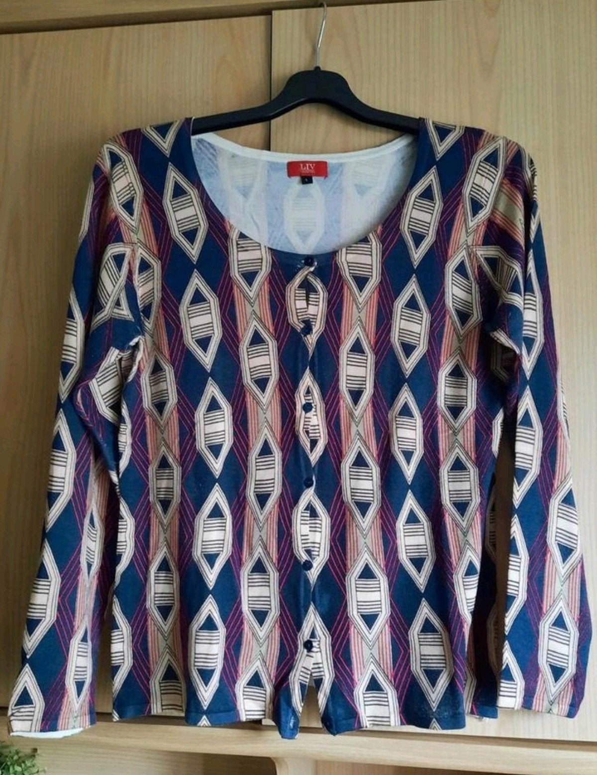 Net vest maat L, LIV, Ophalen of Verzenden, Zo goed als nieuw, Blauw