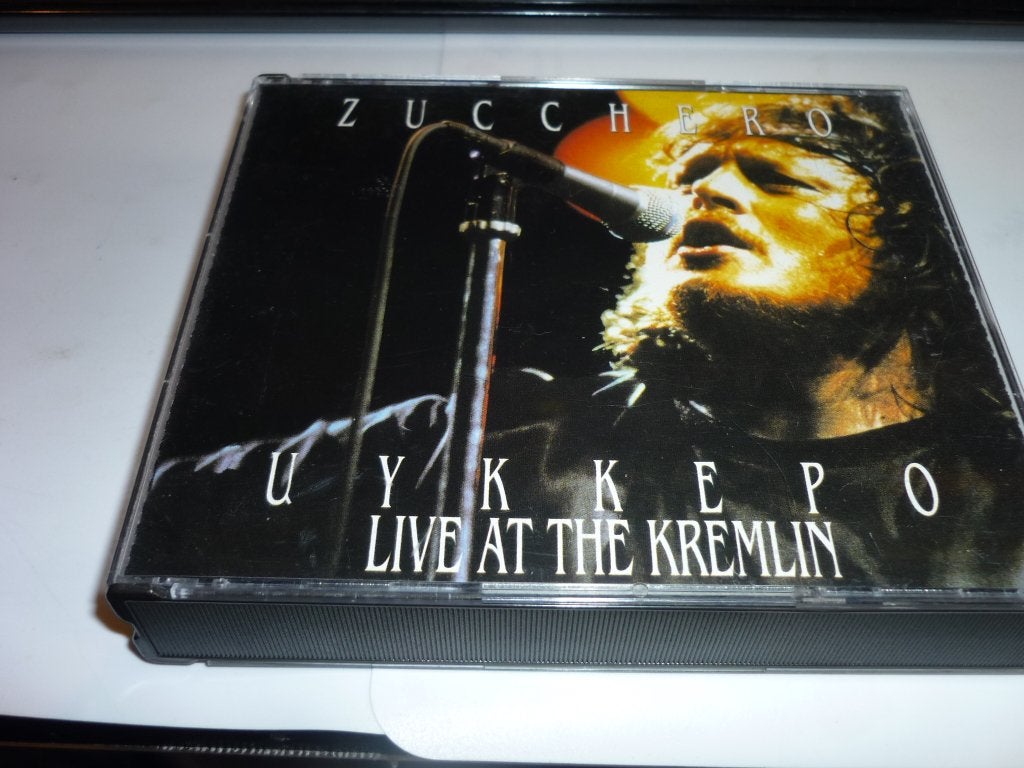 Zucchero - Live at the Kremlin 2CD, Gebruikt, Ophalen of Verzenden, Live-album, Poprock